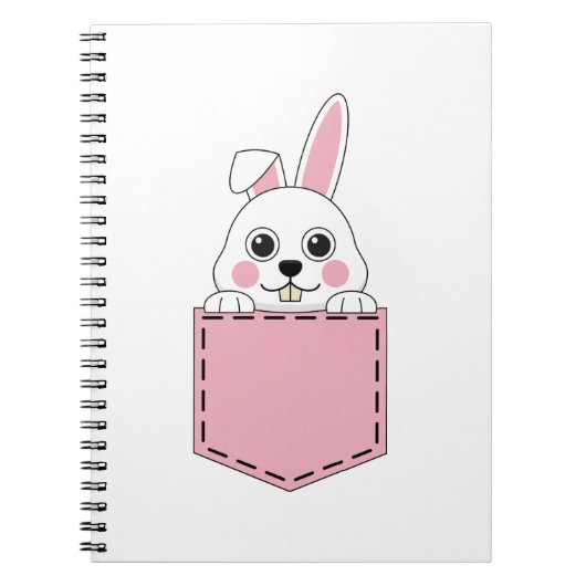Pocket Pet Bunny Notizblock (Vorderseite)
