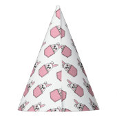 Pocket Pet Bunny Pattern Partyhütchen (Rückseite)