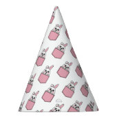 Pocket Pet Bunny Pattern Partyhütchen (Rechts)