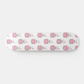 Pocket Pet Bunny Pattern Skateboard (Horizontal)