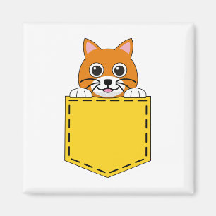 Pocket Pet Cat Magnet