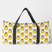 Pocket Pet Cat Muster Duffle Bag (Vorderseite)