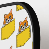 Pocket Pet Cat Muster Pickleball Schläger (Linke Seite)