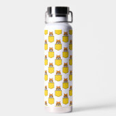 Pocket Pet Cat Muster Trinkflasche (Rückseite)