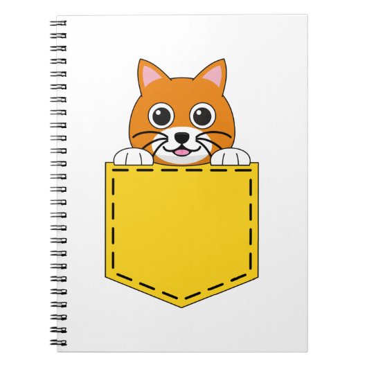 Pocket Pet Cat Notizblock (Vorderseite)