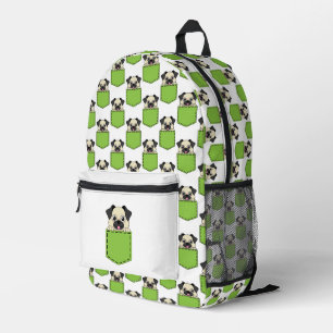 Pocket Pet Dog Muster Bedruckter Rucksack
