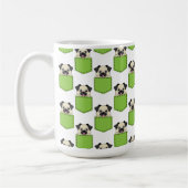 Pocket Pet Dog Muster Kaffeetasse (Links)