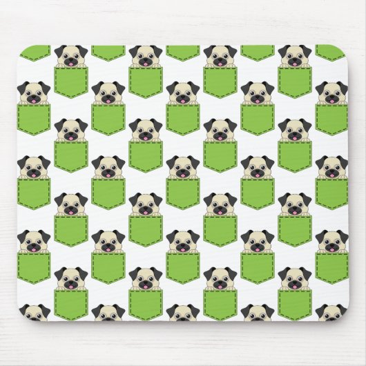 Pocket Pet Dog Muster Mousepad (Vorne)