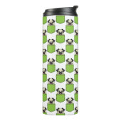Pocket Pet Dog Muster Thermosbecher (Nach links gedreht)