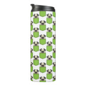Pocket Pet Dog Muster Thermosbecher (Nach rechts gedreht)