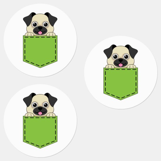 Pocket Pet Hund Etiketten (Gruppe)