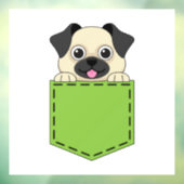 Pocket Pet Hund Fensteraufkleber (Blatt 3)