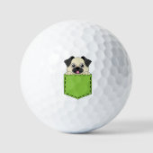Pocket Pet Hund Golfball (Vorderseite)