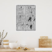 Pocket Phones Vorhersagen Drucken Poster (Küche)