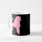 Pocket Poodle der 50er Jahre Kaffeetasse (Vorderseite Links)