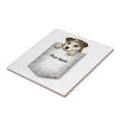 Pocket Puppy Dog Fliese (Seite)