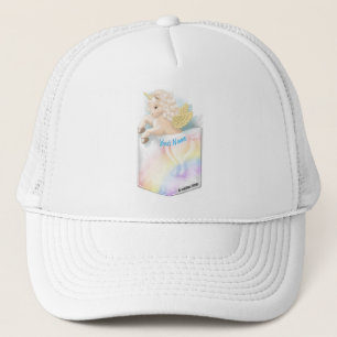 Pocket Rainbow Unicorn Truckerkappe