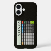 Pocket Rechner App Case-Mate iPhone Hülle (Rückseite)