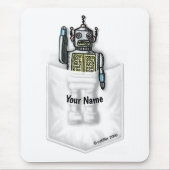 Pocket Robot-Mauspad Mousepad (Vorne)