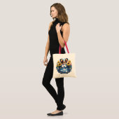 Pocket Sized Chihuahua Tote Bag Tragetasche (Vorderseite (Model))