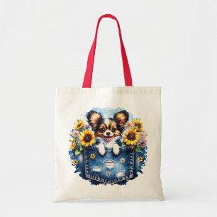 Pocket Sized Chihuahua Tote Bag Tragetasche