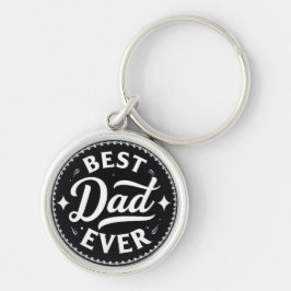 Pocket-Sized Praise – Best Dad Ever Keychain Schlüsselanhänger