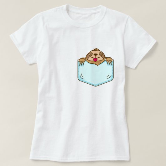 Pocket Sloth T-Shirt (Design vorne)