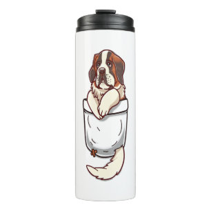 Pocket St Bernard Puppy Thermosbecher