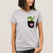 Pocket T-Rex T-Shirt (Vorderseite)