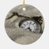 Pocket Watch - Der Sand der Zeit Keramikornament (Hinten)