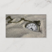 Pocket Watch - Der Sand der Zeit Visitenkarte (Rückseite)