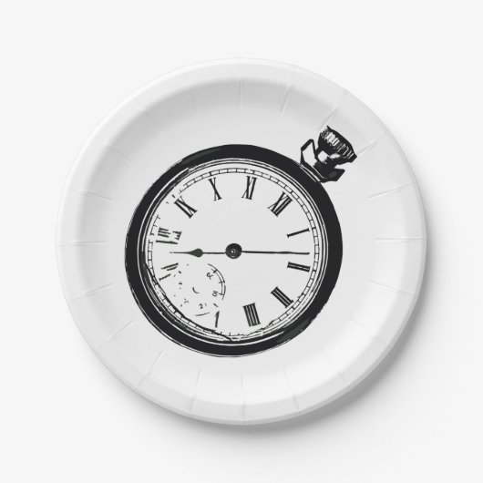 Pocket Watch Pappteller (Vorderseite)