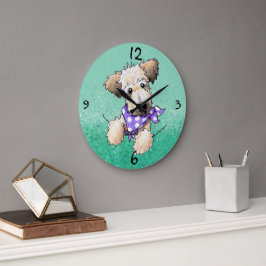 Pocket Wheel Round Clock Große Wanduhr