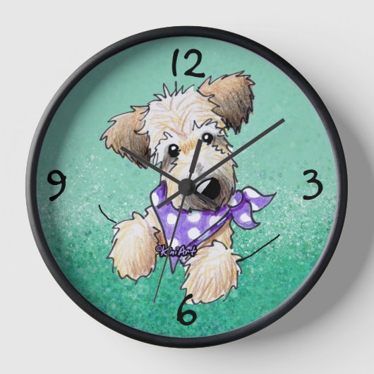 Pocket Wheel Round Clock Uhr (Vorderseite)