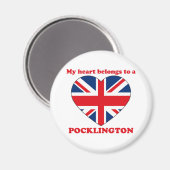 Pocklington Magnet (Vorderseite/Rückseite)