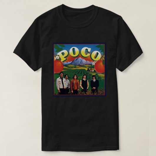 Poco-Band und Musikfanart 1 T-Shirt (Design vorne)