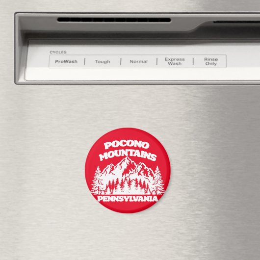Pocono Mountains Pennsylvania Magnet (In Situ (Geschirrspüler))