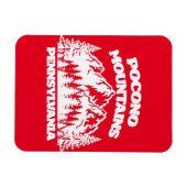 Pocono Mountains Pennsylvania Magnet (Horizontal)