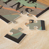 Pocono Mountains Pennsylvania - Retro Souvenirs Puzzle (Seite)
