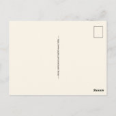 Pocono Mtns Vintage-Kartenpostkarte Postkarte (Rückseite)