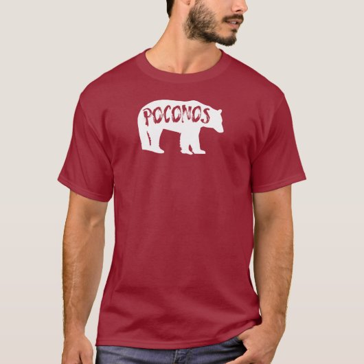 Poconos-Bär T-Shirt (Vorderseite)