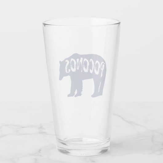 Poconos Bear Glas (Rückseite)