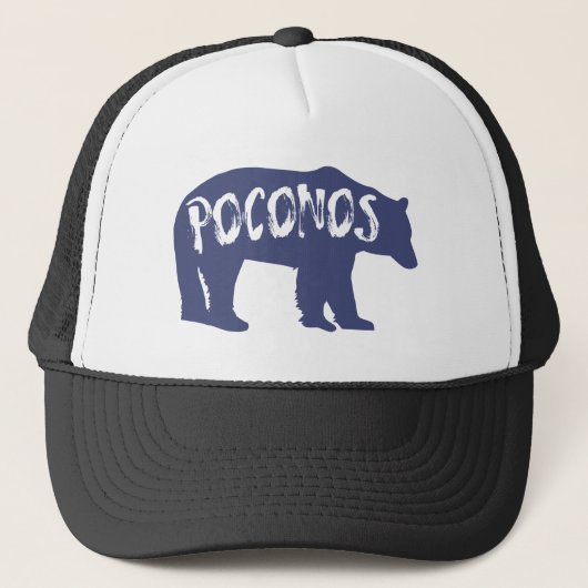 Poconos Bear Truckerkappe (Vorderseite)