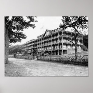 Poconos Haus Mt. Pocono PA. Plakat