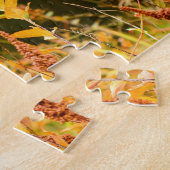 Poconos Herbst-Teich-Szene Puzzle (Seite)