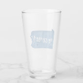 Poconos, Pennsylvania Holzkörner Glas (Rückseite)