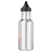 Poconos Retro Bär Edelstahlflasche (Rechts)