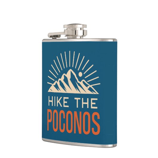 Poconos-Sonnenaufgang Flachmann (Links)