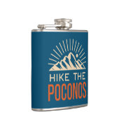 Poconos-Sonnenaufgang Flachmann (Rechts)