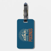 Poconos-Sonnenaufgang Gepäckanhänger (Rückseite vertikal)